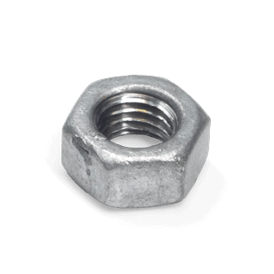 M10 Grade 5 Hex Nut Galv