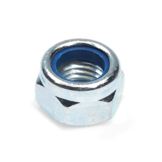 3/8 UNC Flanged Nyloc Nut FZP