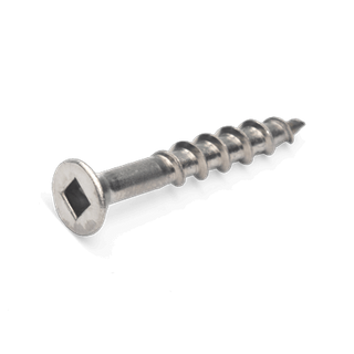 10gX38 (1-1/2) Surefix Countersunk Square Drive Screw SS304