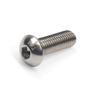 10-24x1/2 Buttonhead Socket Scr SS304 UNC