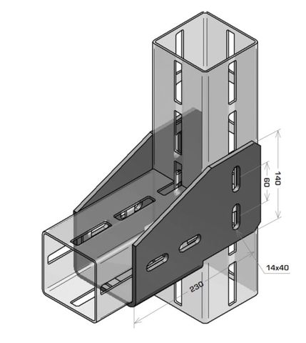 MODFRAME 100 Angle Shoe