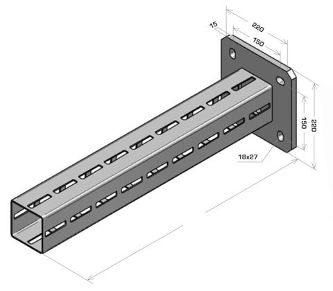 MODFRAME 100 Console 960mm