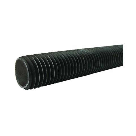 1x2 BSW Grade 2 Threaded Rod BK