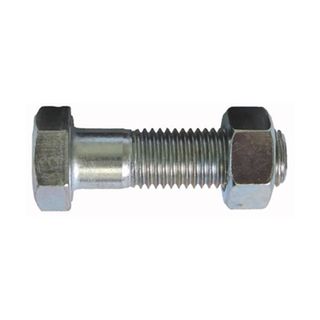 M10x100 4.6 Hex Head Bolt/Nut ZP