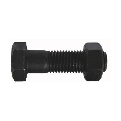 M10x130 4.6 Hex Head Bolt/Nut BK