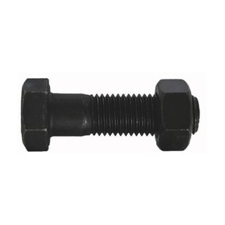 M10x140 4.6 Hex Head Bolt/Nut BK