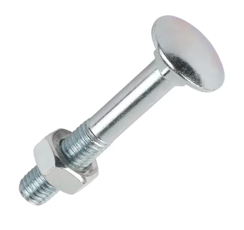 M12x75 4.6 Coach Bolt /Nut ZP