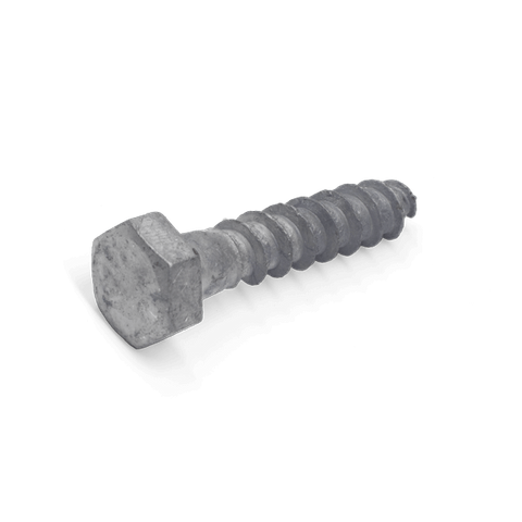 M10x40 Hex Head Coach Screw Galv