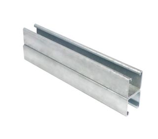 41 x 82 x 2.5mm x 6mtr Solid B2B Strut HDG