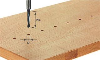 Dowel drill, HW S8 D5/30 Z