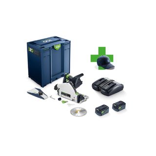 TSC 55 Cordless Saw Limited Edition 100year Systainer 2 Batteries & Duo Charger