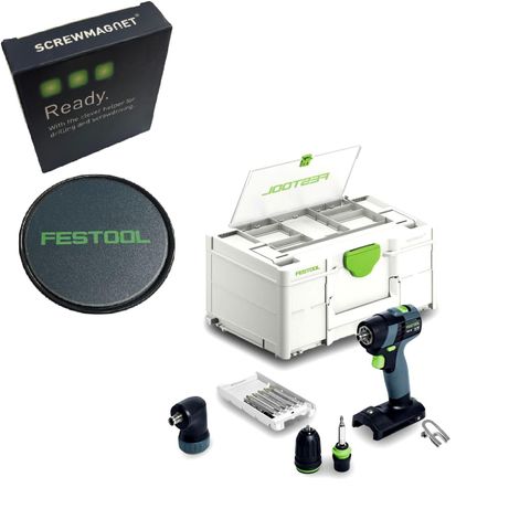 Cordless Drill TXS Li 18 Basic Set with Free Supermagnet