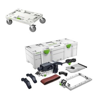 Festool BS 75mm Belt Sander with Sanding Frame, free Roller, 60 & 80 grit **