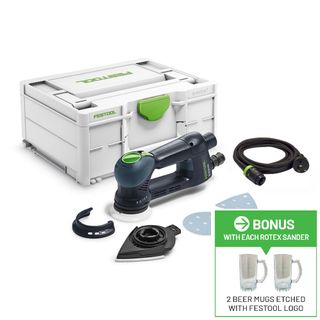 RO 90 DX  FEQ PLUS Rotex Sander with free beer mugs