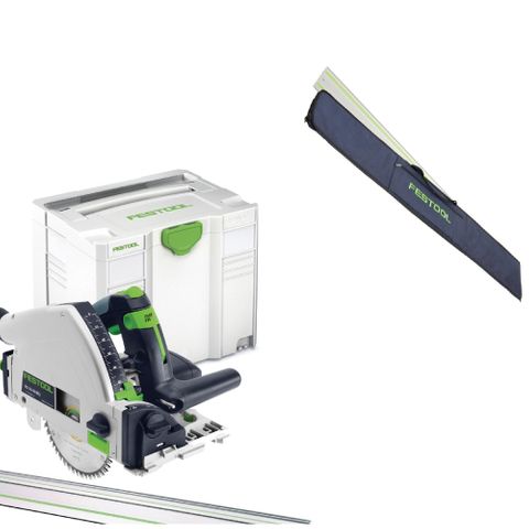 TS 55 F EBQ with 1400 rail and and Rail Bag