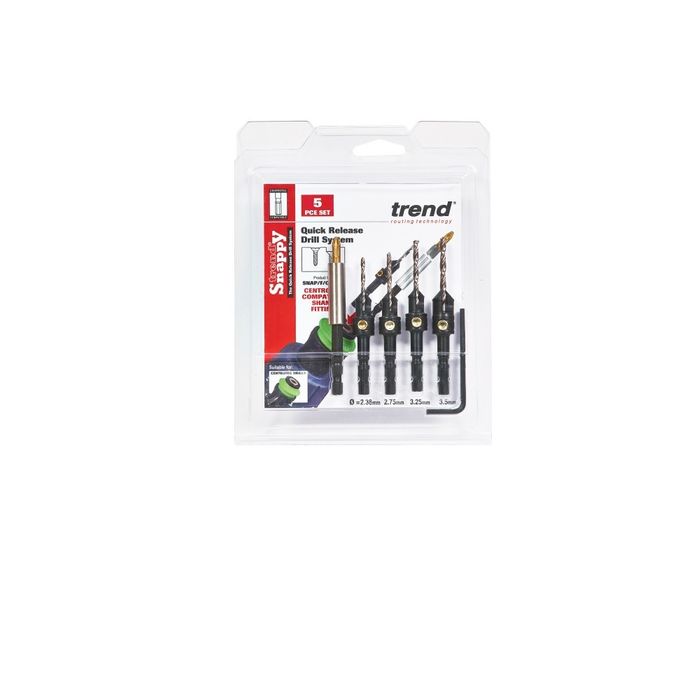 Snappy countersink deals set 5 piece