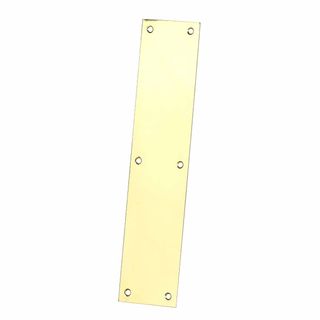 PUSH PLATE POLISHED BRASS