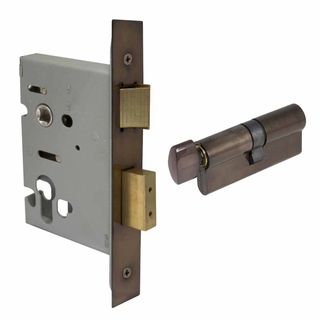 LATCHING LOCK KITS ANTIQUE BRONZE