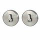 DEADBOLTS BRUSHED NICKEL