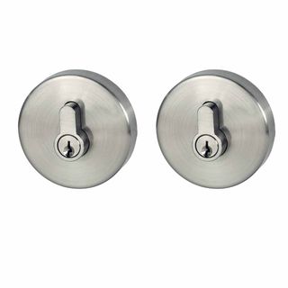 DEADBOLTS BRUSHED NICKEL