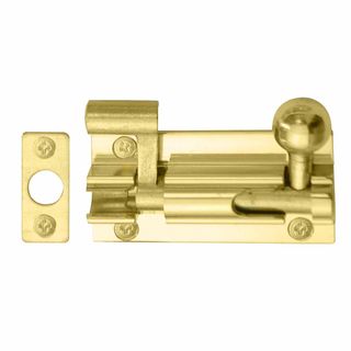 NECKED BOLTS UNLACQUERED BRASS