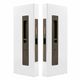 SLIDING DOOR HARDWARE ROMAN BRASS