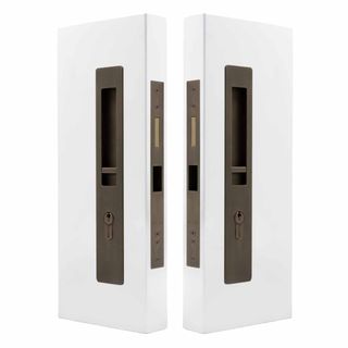 SLIDING DOOR HARDWARE ROMAN BRASS