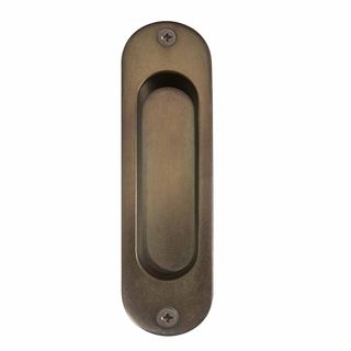 FLUSH PULLS MATT ANTIQUE BRONZE