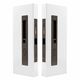 SLIDING DOOR LOCKSETS ANTIQUE BRONZE