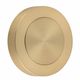 BLANK FURNITURE ROSE ROUND BRUSHED BRASS