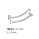 FANLIGHT STOPS CHROME PLATE