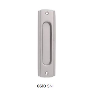 FLUSH PULLS SATIN NICKEL