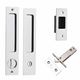 SLIDING DOOR PRIVACY SETS CHROME PLATE