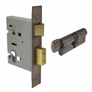 LATCHING LOCK KITS NATURAL BRONZE