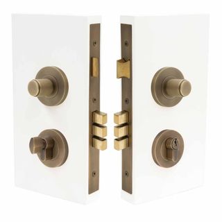 LOCK KITS ROMAN BRASS