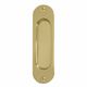 FLUSH PULLS UNLACQUERED BRASS