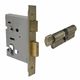 LATCHING LOCK KITS ROMAN BRASS