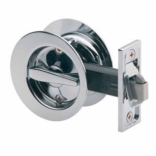 SLIDING DOOR CONNECTING LATCH CHROME PLATE