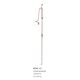 FANLIGHT OPERATORS ANTIQUE BRASS