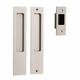 SLIDING DOOR PASSAGE SET SATIN NICKEL