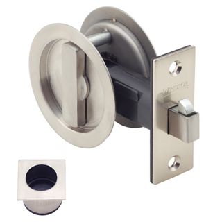 SLIDING DOOR PRIVACY SETS STAINLESS STEEL
