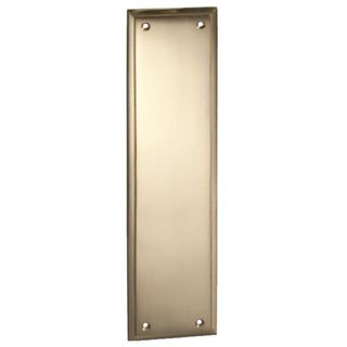 PUSH PLATES POLISHED BRASS