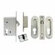 SLIDING DOOR LOCK KITS STAINLESS STEEL