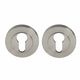 EURO CYLINDER ESCUTCHEONS BRUSHED NICKEL