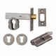 DEADBOLTS DISTRESSED NICKEL
