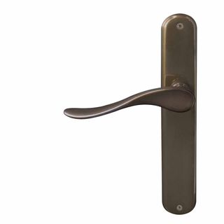LEVER ON PLATE ANTIQUE BRONZE