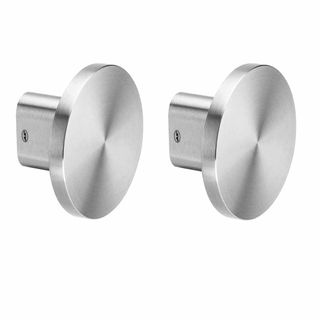 DOOR CENTRE KNOBS STAINLESS STEEL