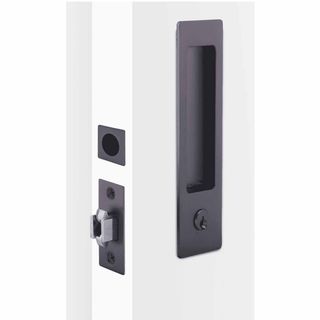 SLIDING DOOR HARDWARE SATIN GRAPHITE