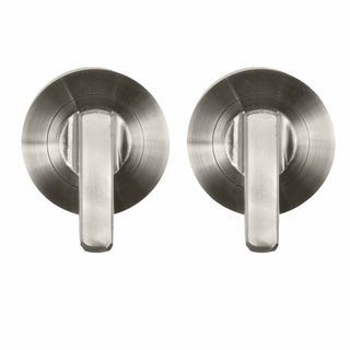 DOUBLE TURN SETS BRUSHED NICKEL