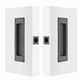 SLIDING DOOR HARDWARE GRAPHITE NICKEL